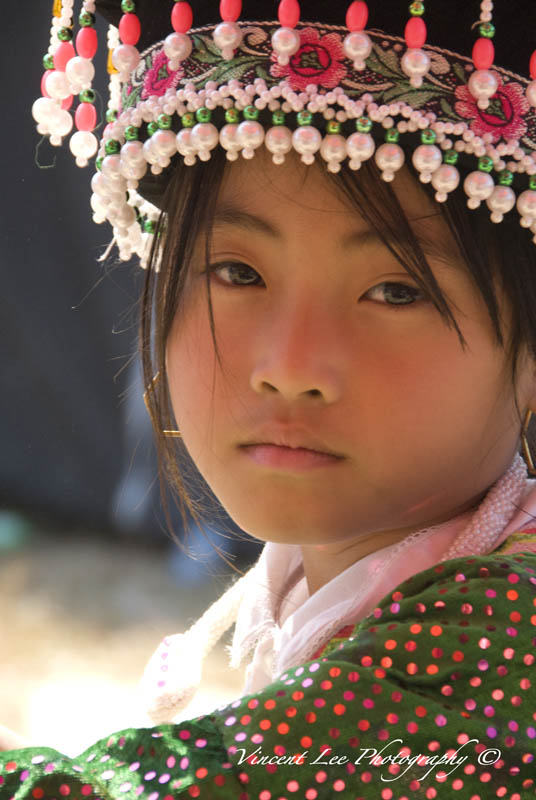 "The little Hmong girl"