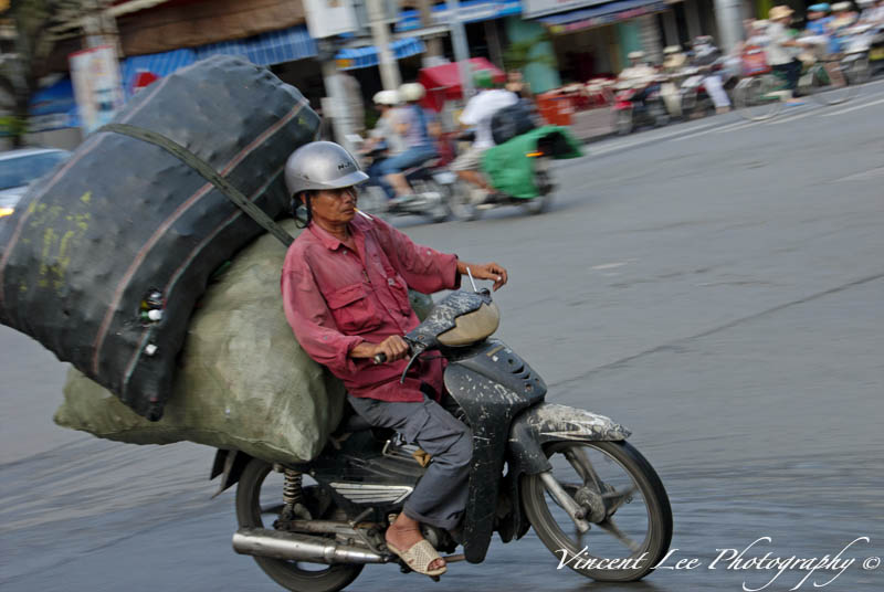 "Vietnam motorcyclist"