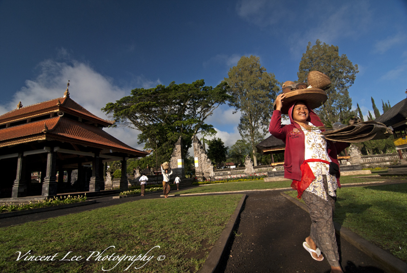 Religion ceremony in preparation