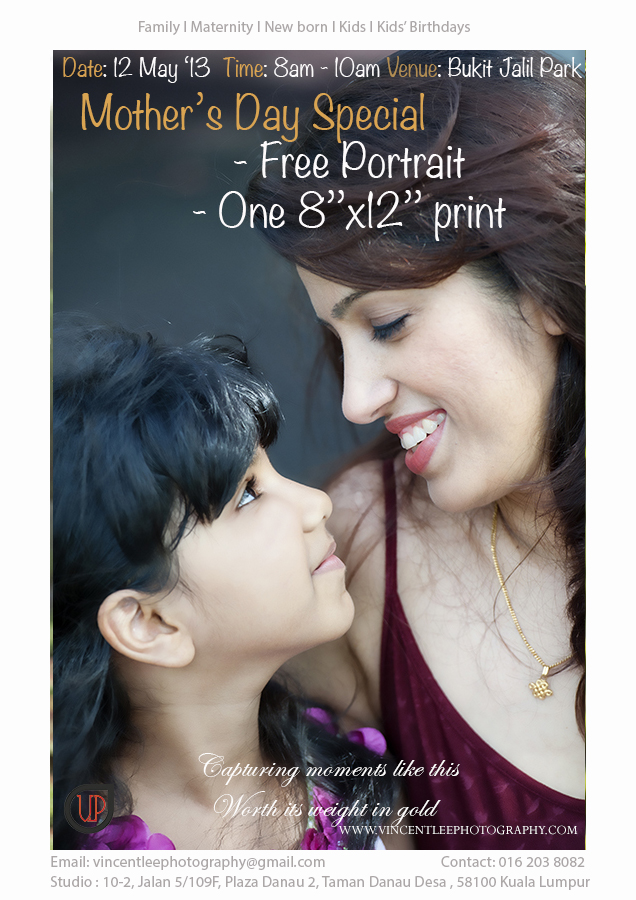 Mindy with her lovely daughter