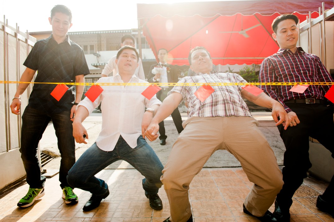 Chinese wedding games