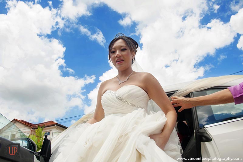 Arrival at groom house