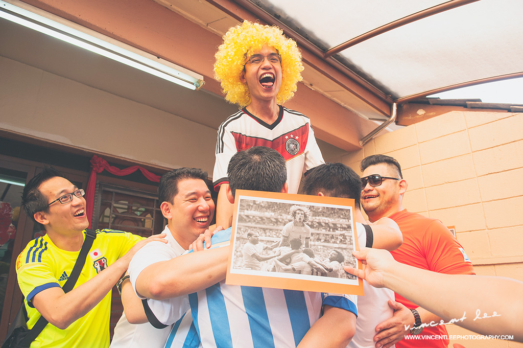 Game time ! Nothing is better than football theme especially when its in the heat of world cup !