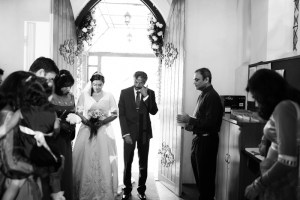 Church wedding ceremony
