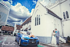 Church wedding ceremony
