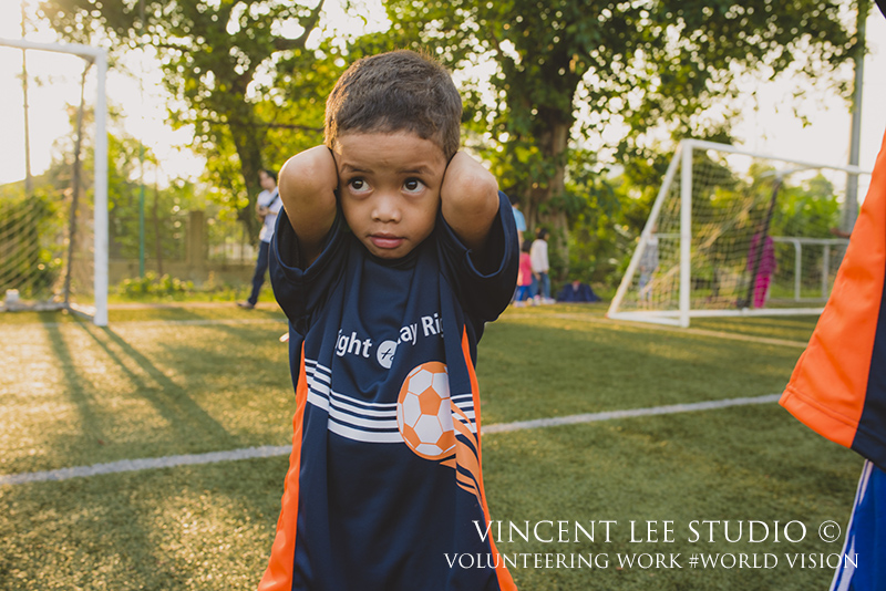 World Vision volunteer work 