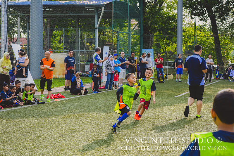 World Vision volunteer work 