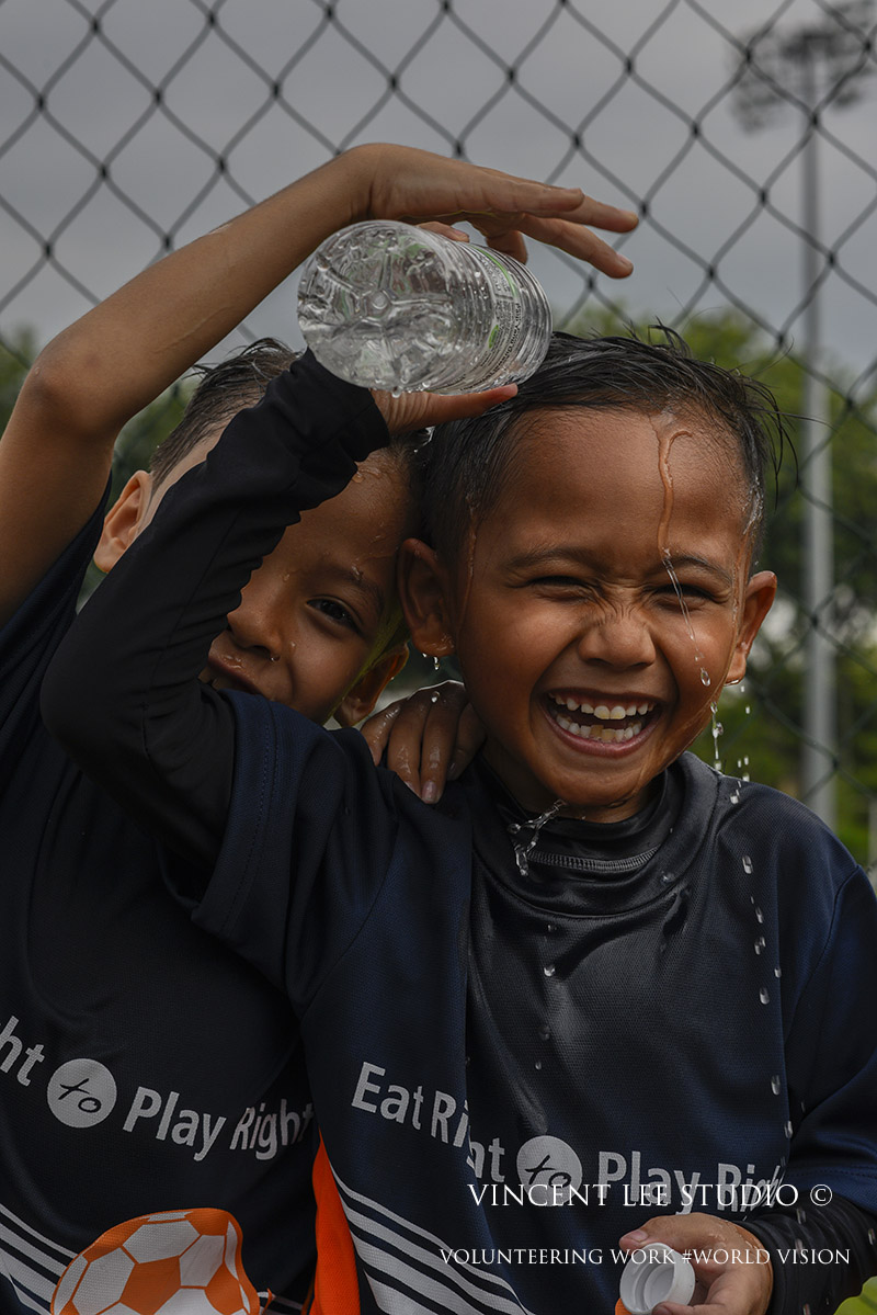 World Vision volunteer work 