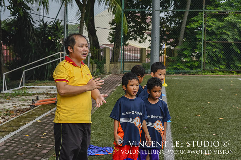 World Vision volunteer work 