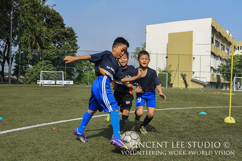 World Vision volunteer work 