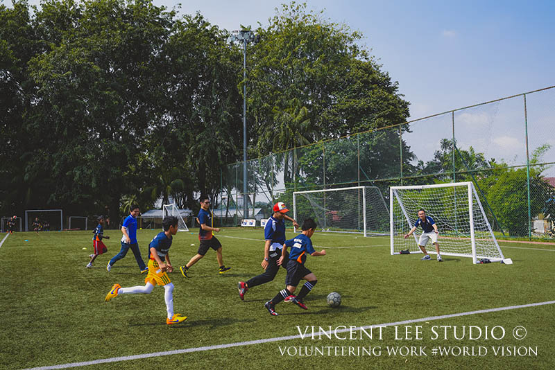 World Vision volunteer work 