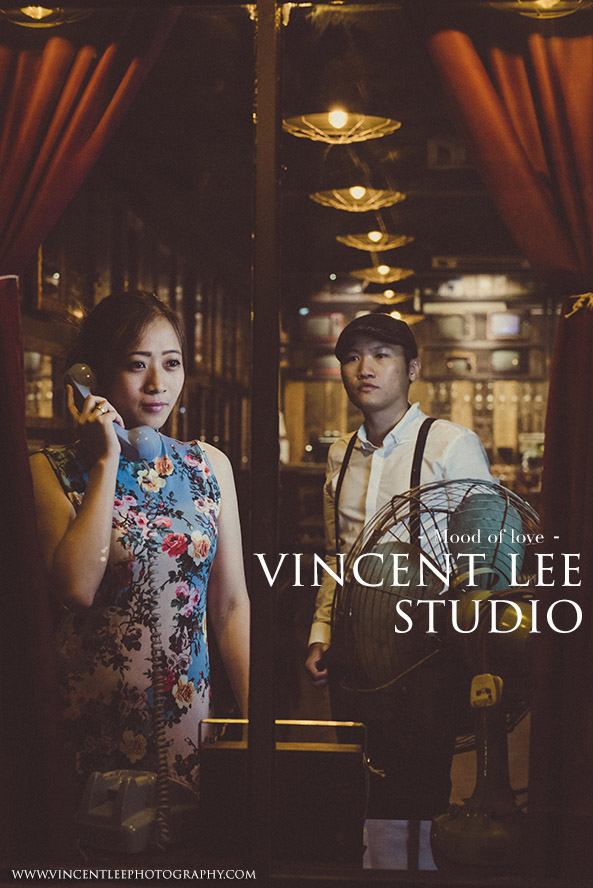 Vintage pre wedding