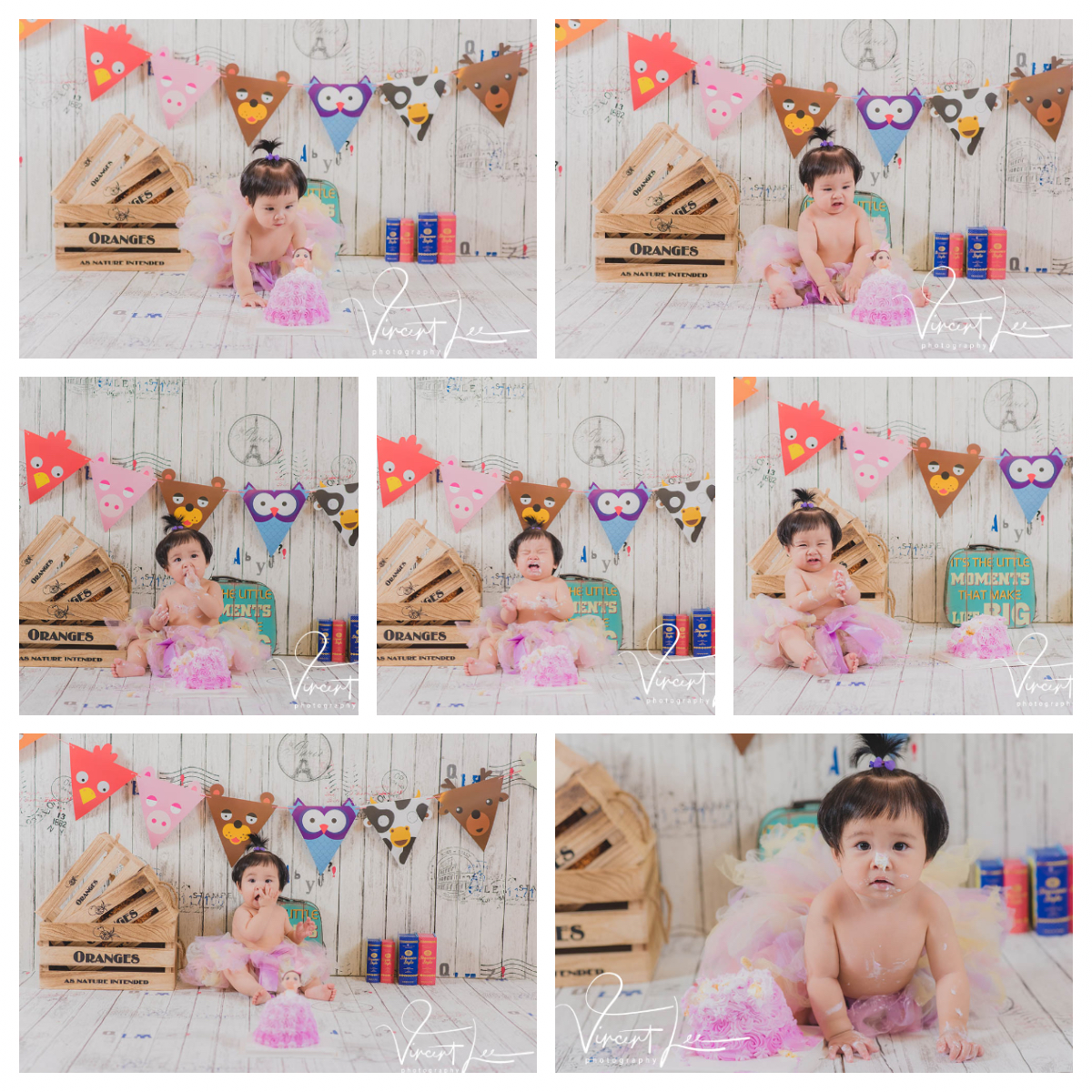 cake smashing photoshoot kuala lumpur malaysia taman desa vincentleestudio