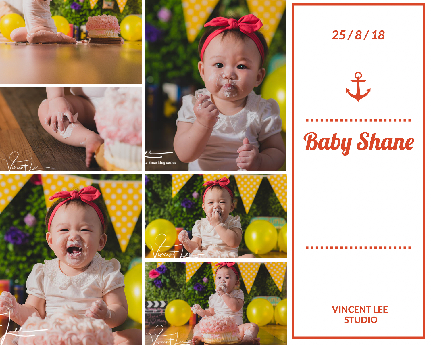 Cake smashing photography malaysia